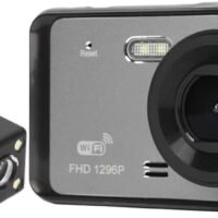 KIMISS Dubbele Dashcam 1080p met Wi-Fi