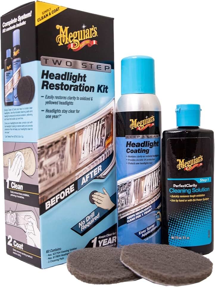 Meguiar’s Perfect Clarity Koplamp-Restauratie Set